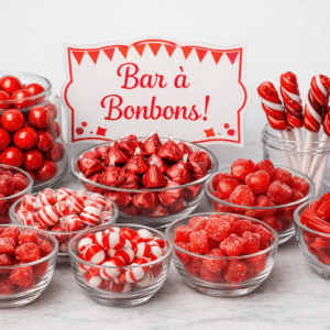 MENU DU CUPIDON – Le Bar ROUGE parfait pour certaines thématiques sous sur l'amour