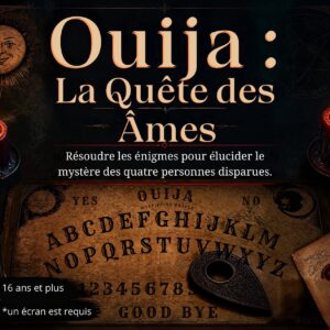 Ouija : La Quête des Âmes — Jeu d’enquête et d’énigmes pour l’Halloween (PDF à imprimer, 16+)